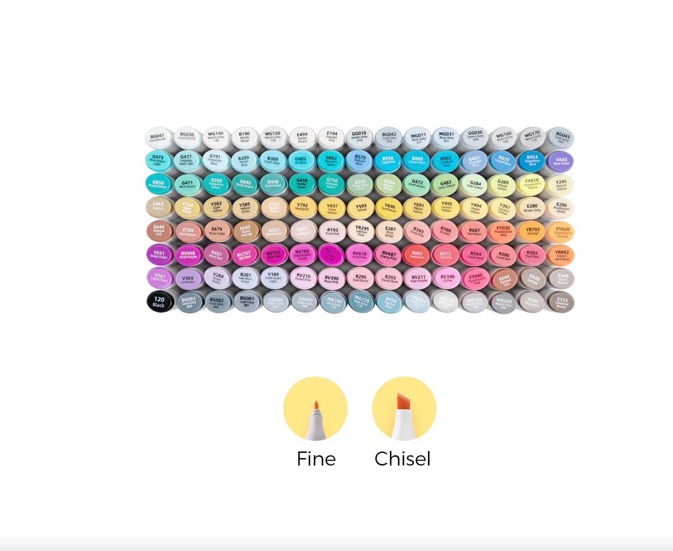 Touchmarker - Dual Tip Alcohol Markers