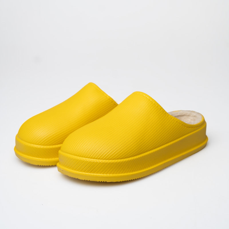 Slippie™ - Comfortable Slides with Fur Soles